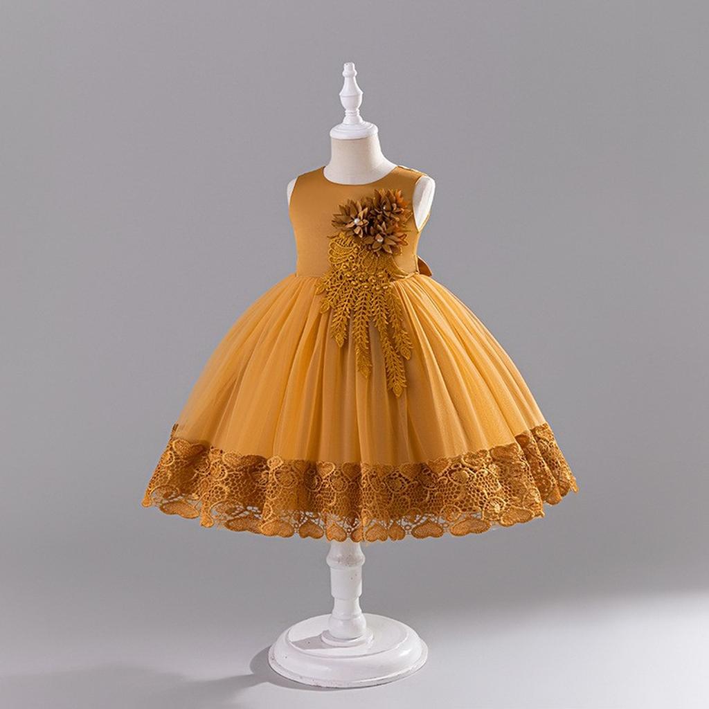 Girls Princess Gown Performance