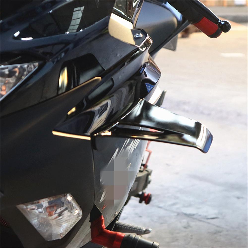 Universal Motorcycle Winglet Spoiler Kit