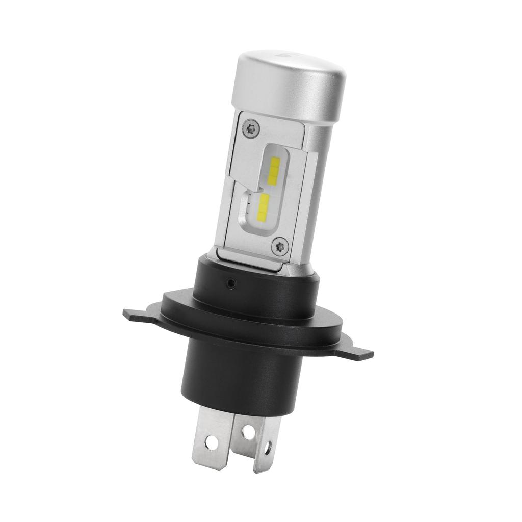 PIAA Motorcycle Headlight Bulb, LED, 6600K, Controllerless, Waterproof/Dustproof (JIS S2), Hi 1900/Lo 1500lm, H4/HS1, 12V, 20/20W, Vibration Resistant