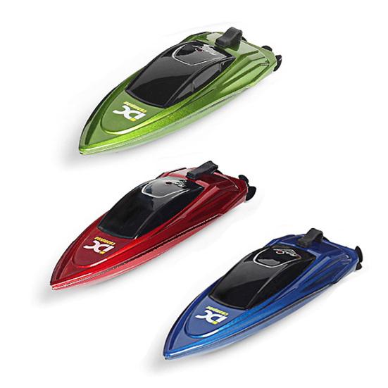 1 Set Remote Control Speedboat USB Rechargeable Waterproof Capsize Protection 360 Degree Tumbling Simulation Model Toys High Speed RC Racing