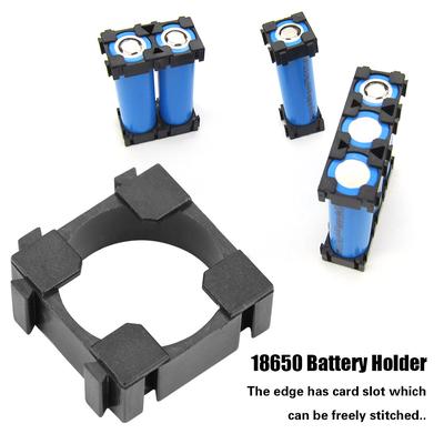 100Pcs 18650 Li-ion Battery Holder Stand Cylindrical Battery Pack Bracket