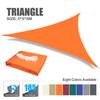 3/5/6M Waterproof Awning Orange Sunshade Sun Shade Sail For Outdoor Garden Beach Camping Patio Pool Sun Canopy Tent Sun Shelters