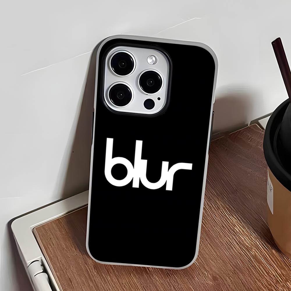 Band B-Blur Phone Case For IPhone 17 Air 16 E 15 14 Plus 13 12 11 Pro Max Jelly 2 In 1 Protective Case