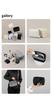 Fluff Accessory Pouch with Cosmetic Fluffy Faux Fur [aso] Pouch, Large, Gusset, Pouch, (Off-White, Large) Se-fp280-ow-l