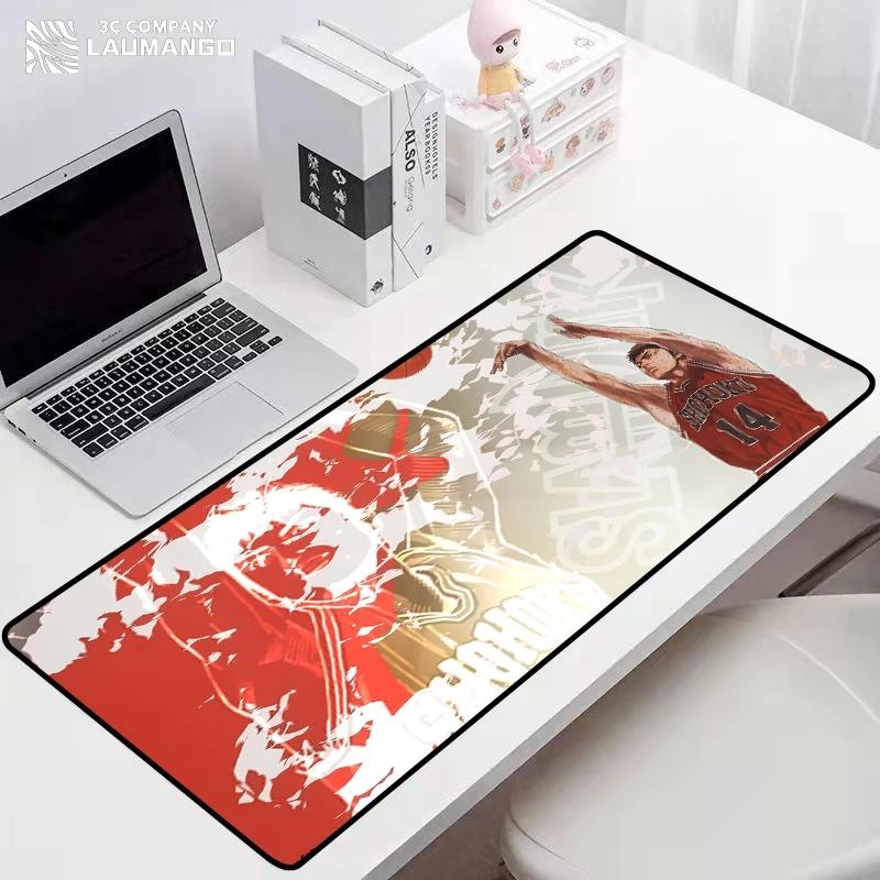  Disney Slam Dunk Mousepad Gamer Non-slip Large Mouse Pad Gaming Laptop Deskmat Accessories Keyboard Cabinet Mause Mat