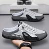 Fashion Men's Shoes,summer Outdoor Shoes for Men,casual Beach Sneakers,hollowed Out Driving Half Slippers,Concise Comfort Men's Slippers