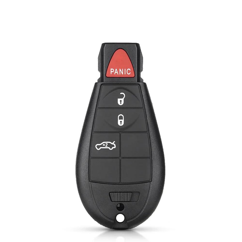 3/4/5/6 Buttons For Chrysler 300C For Jeep Commende For Dodge Durango Ram Grand Caravan Cherokee Replace Key Shell Case