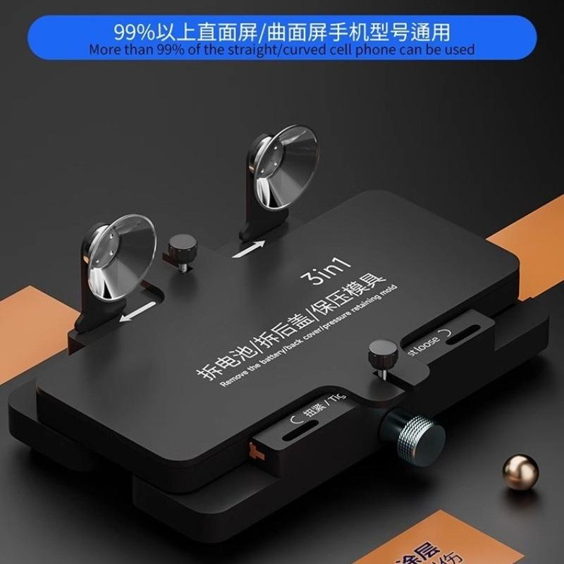 Multifunctional Fixing Clamp Mobile Phone Side Hanging Fixture for Screen Back Cover Glass Replacement Pressure Holding Tool