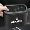 Portable Car Trash Can Hanging Mini Vehicle Garbage Organization For Renault Duster Kaptur Clio Logan Captur Megane 2 3 Laguna T111