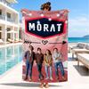 Morat Band  Beach Towel, Super Soft Microfiber, Perfect Gift for Her/Him, Birthday, for Pool, Beach, Travel, Decor Beach Party