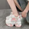 Fashion 2024 Women High Platform Sneakers New Summer Spring Non-slip breathable Shoes 10CM Thick Sole Casual Shoes Dad Sports Sneakers