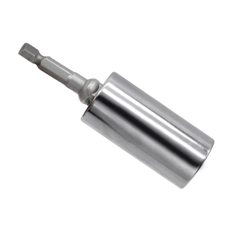 Universal Magic Socket Wrench: 7-19mm Ratchet Head, Chrome Vanadium Steel.