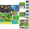Educational Felt Wall Stickers For Children's Diy Crafts Enhance Intellectual Development Non-woven Material