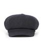Eondeokeonteulolseutyudio Cotton Hunting Cap Castro Beret / Stitch / Navy