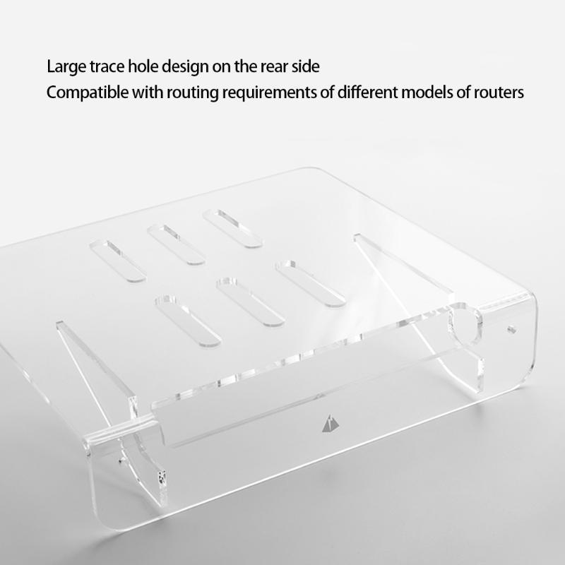 Router Wall Mount,  Small Device Wall Mount Holder Bracket for Streaming Media Devices Hard Driver