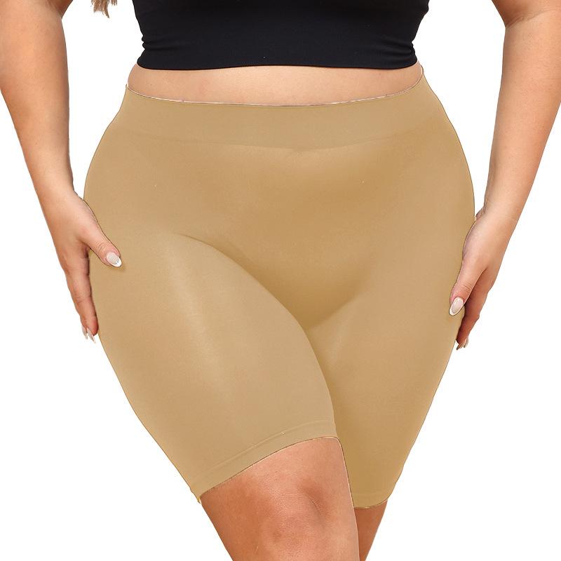 European & American High-Waisted Tummy Control Multi-Color Anti-Slip Body Shaping Shorts for Women - Plus Size Crotch-Hugging Briefs