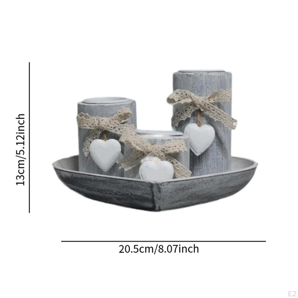 Tealight Candle Holder Stand Modern Party Favors Tabletop Centerpiece Desktop Ornament