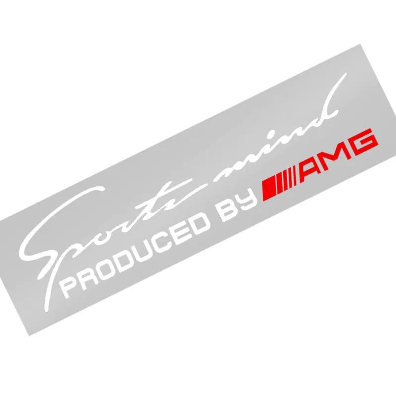 AABIF1 1PCS Car Rearview Mirror Stickers Auto Body Decor Decal Emblem For Mercedes Benz C260 C200 C180 GLA/E/C Class E43 E260 E300 E320