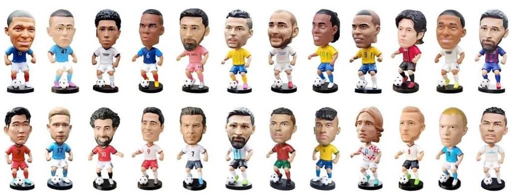 Soccer Player Bobblehead Figure National (Kylian Mbappé/France Team)