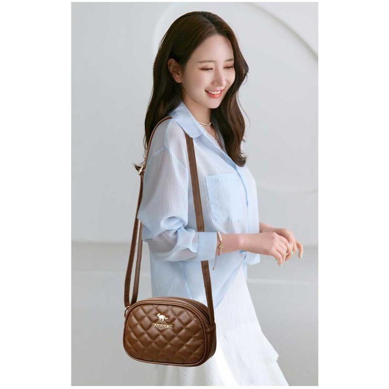 Elegant Mini Quilted Handbag Women Adjustable Strap Shoulder Bag Small Crossbody Bag for Work Fashion Crossbody Bag Women's Daily Use
