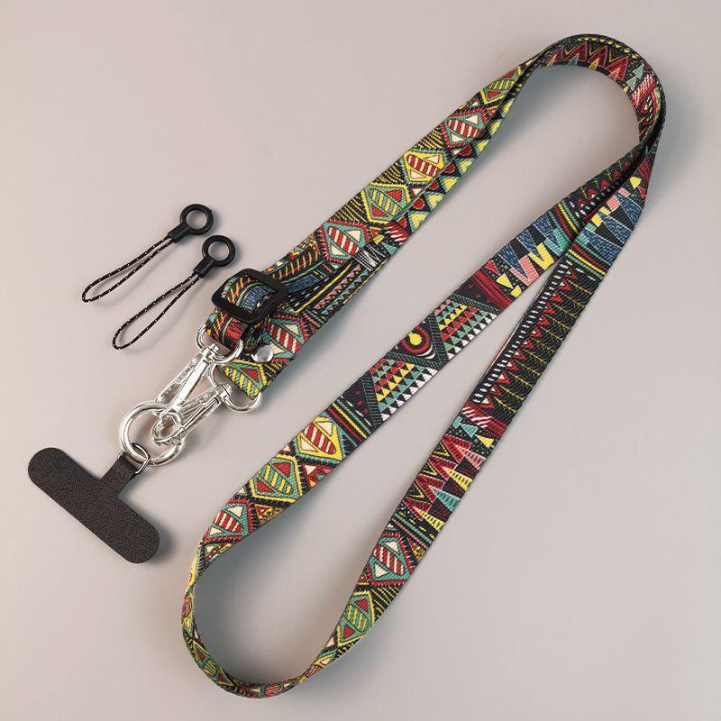 Vintage Crossbody and Camera Neck Lanyard: Durable, Unisex Strap with Elegant Fragrance Style for Phones