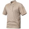 Men's Short Sleeve Polo Shirts Summer Lightweight Outdoor Tactical Shirt with Zipper Pocket Casual Work Hiking Sport Golf Shirts USA Size