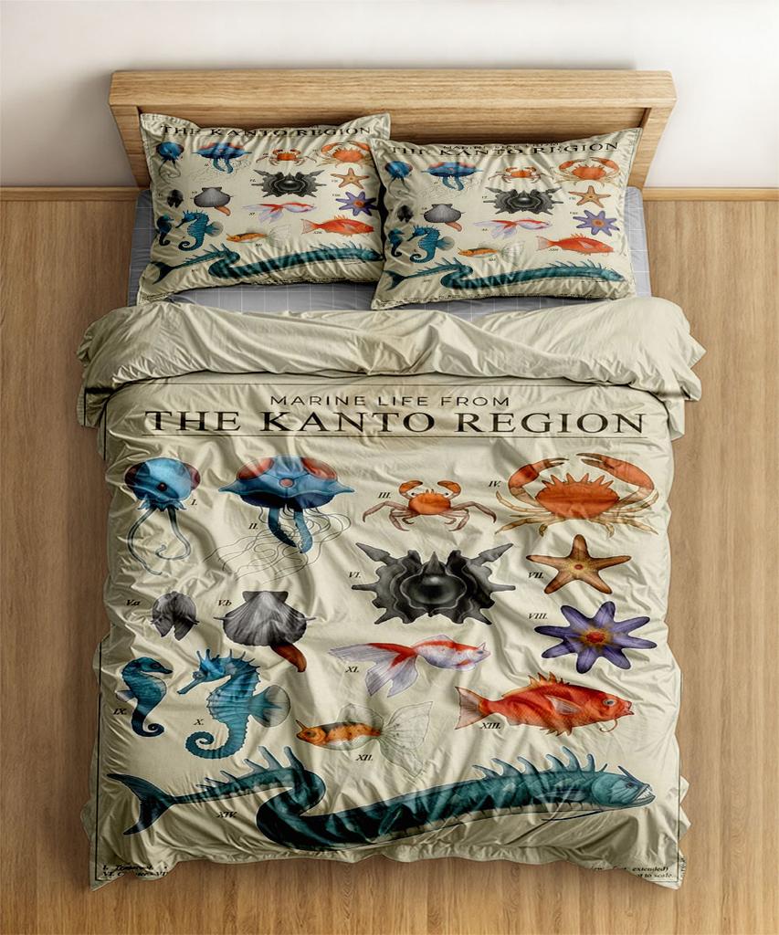 Unicorn in Grove Medieval Duvet Cover Set EU Single Double King US Twin Full Queen Size  Bedclothes