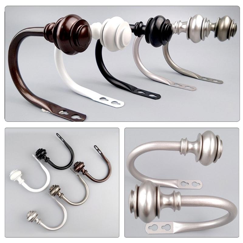 2Pcs Metal Curtain Tie Backs Drapery Holders for Stylish Window Decoration Curtain Tiebacks Set