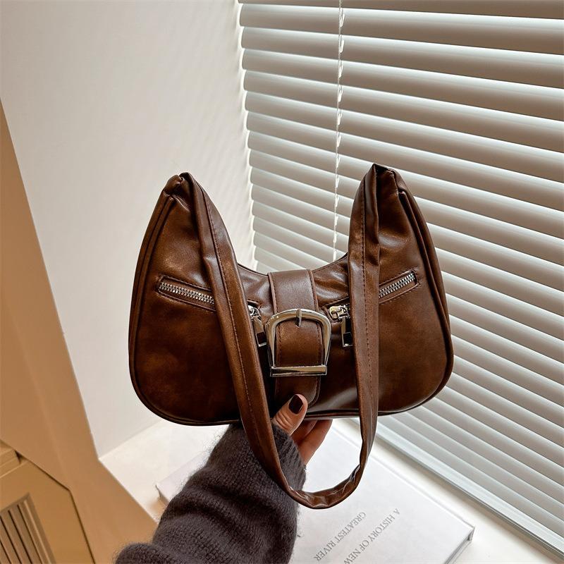 Fashion Portable Crescent Bag Casual Women's Bag Niche Design Underarm Bag Women's New Shoulder Bag