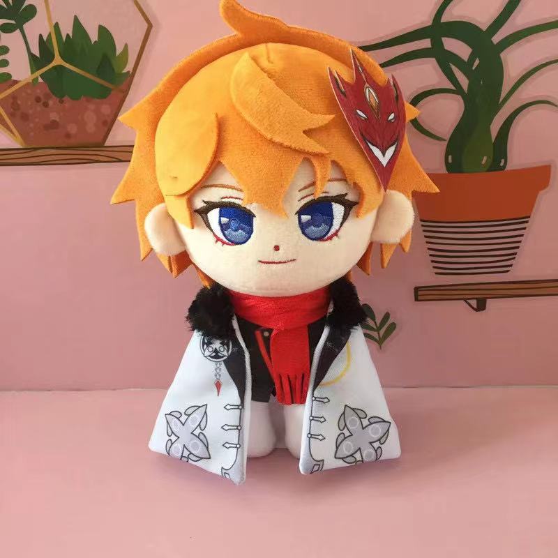 Anime Genshin Impact Plush Doll Toy Kaveh Morax Zhong Li Xiao Hu Tao Ayato Game Cute Soft Stuffed Pillow Kids Gift 20cm