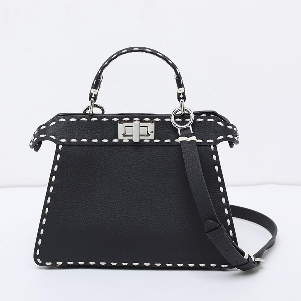 

Сумка-кошелек из коровьей кожи первого слоя, полностью сшитая вручную, полностью изготовленная вручную, женская сумка из натуральной кожи, сумка-мессенджер через плечо