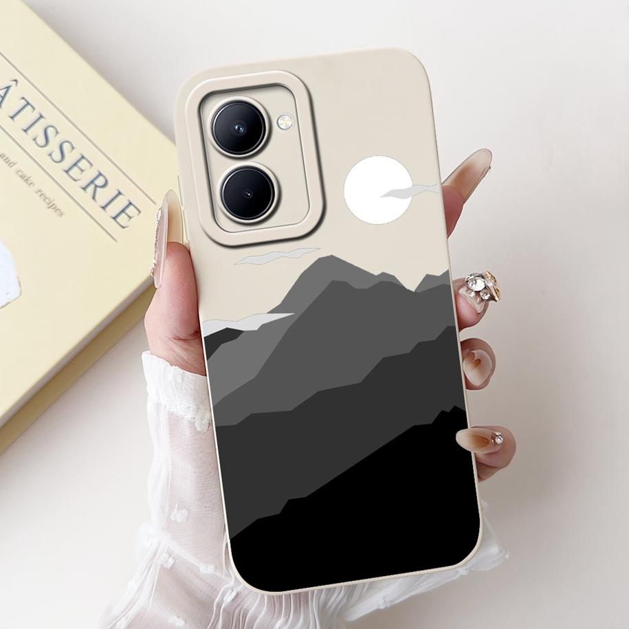 For Realme 10 Pro Plus Case Fashion Flower Matte Silicone Soft Phone Cover For Realme 10 Pro Realme10 Funda Cases RMX3630 Bumper
