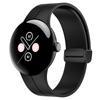For Google Pixel Watch 3 41mm/Watch 2/Pixel Watch Silicone Band Watch Strap with Magnetic Folding Buckle