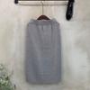C S In THe Room Sana 2 LengtH H lIne Slit bandIng Knit Long Skirt 6Color