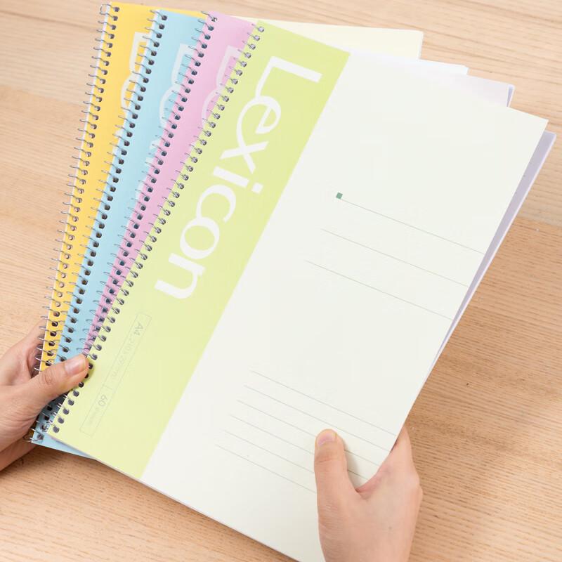 Deli A4 Spiral Notebook 60 Sheets (10-Pack)