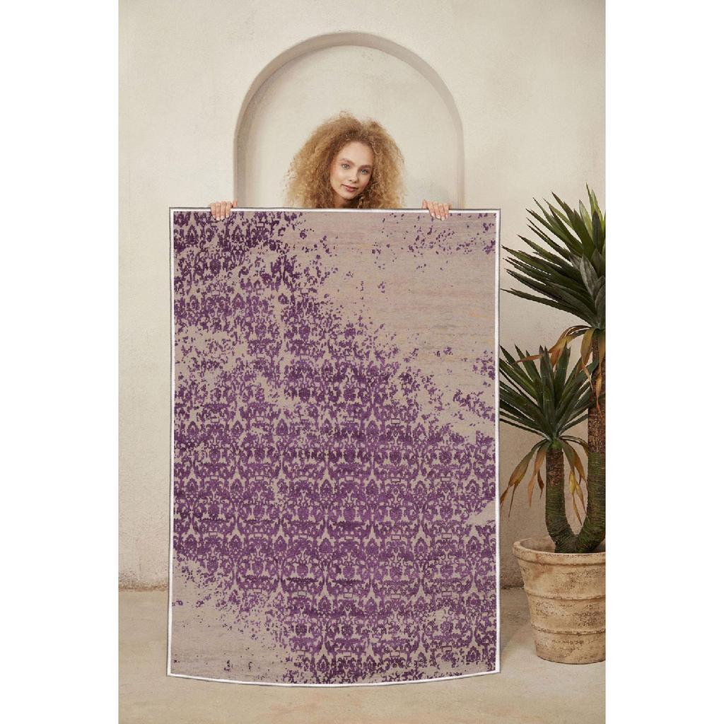 Decorative Special Design Modern Floor Rugs Patterned Non-Slip Base Washable