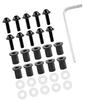 10pcs Motorcycle Windshield Bolts Nut Washers Universal Motorbike Fairing Mounting Kit