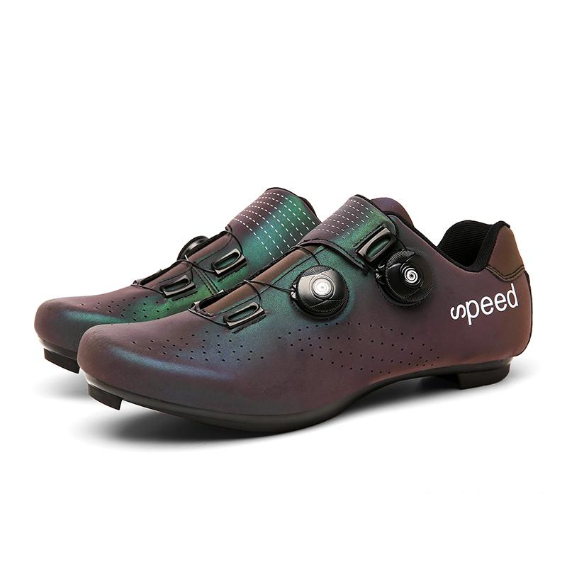 Cycling Shoes Men's Road Bike Racing Competition Shoes Self-Locking SPD Cycling Racing Sports Shoes Women Cleats Cycling Shoes