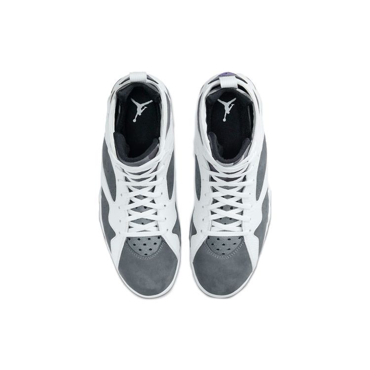 Air Jordan 7 Retro Flint 2021 Sneakersy Unisex Szary Biały Flint-Szary CU9307-100