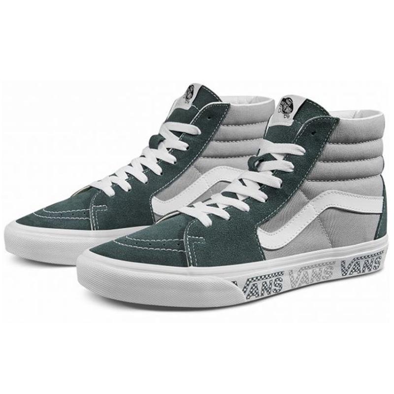 Vans Sk8 Hi Grey Green Vans VN0A4BV6X0P