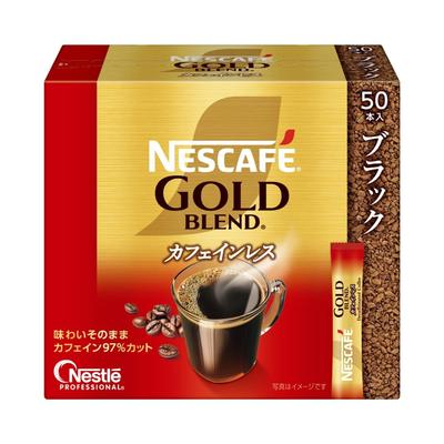 Quantity Stick Nescafe Gold Blend Decaffeinated Stick Black 50 Sticks [Large Coffee] Coffee, [Instant] [Black Coffee]