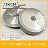 CBN Diamond Grinding Wheel for Alloy Milling Cutter Sharpening - Universal for US, Japan, Taiwan Markets