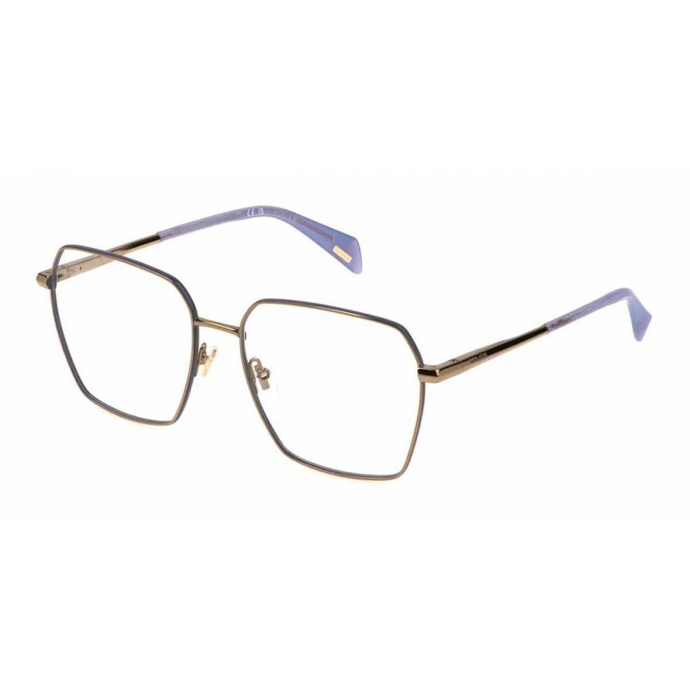 

Police Vplm06 Firefly 8 08m6 Women Eyeglasses Tan Camel Gold/56