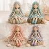 Cute Fairy Dolls Comprehensive Patchwork Kit Ring Fabric Green 30 Cm 1 Pc