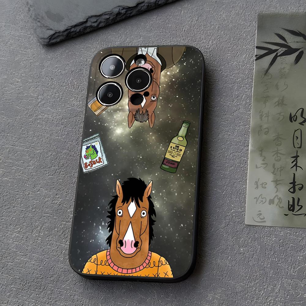 

B-BoJack Horseman Phone Case Funda For Iphone 13 17 16 11 15ProMax 14 12 Pro Xs Max Mini Xr X 7 8 6 6s Plus Covers iPhone 16 Pro