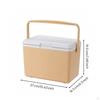 Insulated Cooler Box EPS Insulation Hard PP Liner for Camping, Car Travel