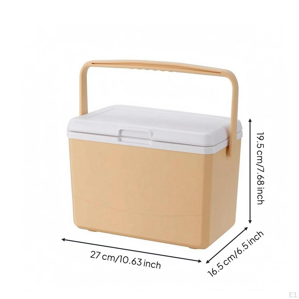 Insulated Cooler Box EPS Insulation Hard PP Liner for Camping, Car Travel
