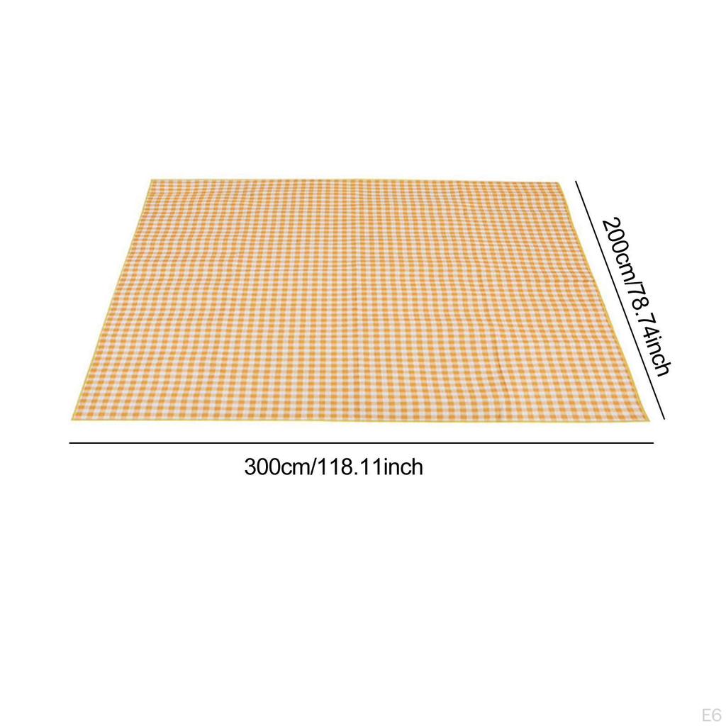 Outdoor Picnic Blanket ,Spring Outing Grass Mat ,Multipurpose Beach for Park