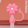 Stanley Water Bottle Silicone Straw Cover with Dust Plug - 10mm Bow Design