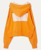 Color Block Hoodie_Orange Peel